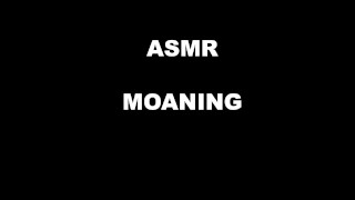Lauter stöhnender männlicher Orgasmus nach wochenlanger Abstinenz / ASMR