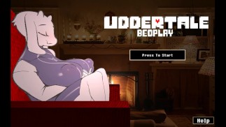 Undertale bed play [пародия на хентай игру PornPlay] отшлепали и поразили огромными сиськами