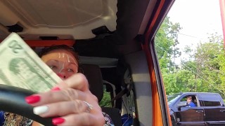 CUM FACIAL CHALLENGE - Conduire en public à travers un clip !!!