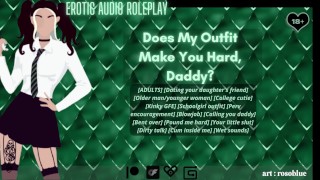 [Gioco di ruolo audio] Il mio vestito ti rende duro, papà? [La tua piccola troia] [Perverso GFE]