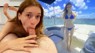 ボートMY GF Jessica Marie乗って、それから私の場所で2ラウンド