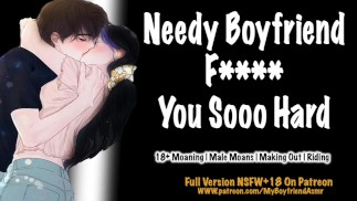 Spicy Asmr 18+ Needy Boyfriend 叫醒你并揉搓你的屁股 |火辣性感呻吟|男性呻吟角色扮演