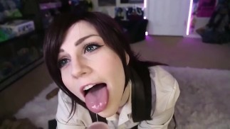 Sasha (Attaque des Titans) vous bâillonne et vous taquine [Tricky Nymph]