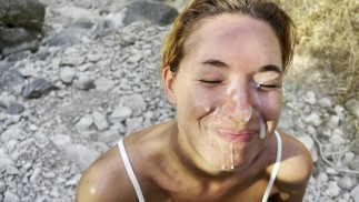GRÖSSTE GESICHTSBEHANDLUNG AUF PORNHUB - WANDERN MIT MASSIVER LAST AUF MEINEM GESICHT