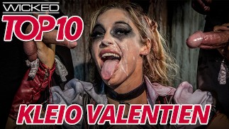 Wicked - Top 10 Kleio Valenting Videos - Blonde Inked Babe Rides And Fucks Big Dicks