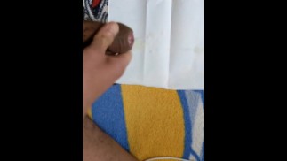 【主観動画】ギリギリモザイク　日本人男性 40代のオナニー射精動画