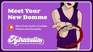 Conheça seu novo Domme Erotic Audio Femdom Pegging Handjob Rimjob