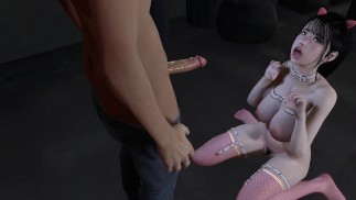 Esta garota sexy é um animal de estimação muito bem treinado | Hentai 3D