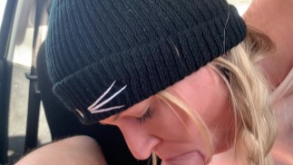 Instagram:ClaudiaMacc7 blowjob carro