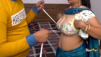 Desi Pari Verführt Damenschneider Zum Ficken Mit Klarem Hindi-Audio