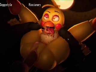 """diversión"""" Noches En Freddys CONTRA HOT PRESSING Animatronic GODDESSES