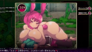 Mage Kanades Futanari Dungeon Quest hratelnost a randění s chlupatými králíčky