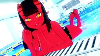 MERU THE SUCCUBUS ANIME HENTAI 3D-ZUSAMMENSTELLUNG