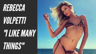 Rebecca Volpetit im Interview... schüchtern, wie sie geil sein kann!!