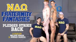 Calouros gostosos se levantam para dominar, foder e chupar - Des Irez, Max Lorde - NextDoorTwink