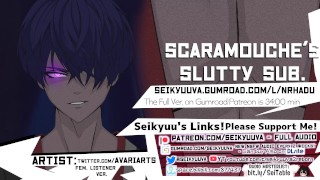 GENSHIN IMPACT - La troia subordinata di Scaramouche! ASCOLTATRICE! Art: @Avariarts