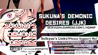 [erotic audio JUJUTSU KAISEN] SUKUNA'S DEMONIC COCK! Art: @AvariArts