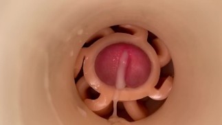 7 giorni senza sborrare, FINALMENTE arrivare a scopare e riempire il mio fleshlight