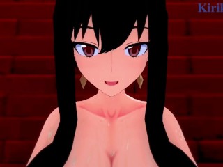 Yor Forgerと私は秘密の部屋で激しいセックスをしています。-SPY×FAMILY POV変態