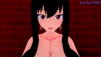 Yor Forger e eu fazemos sexo intenso em uma sala secreta. - SPY×FAMILY POV Hentai