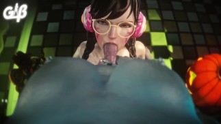 POV D.Va Zuigen Weduwemakers Futa Dick
