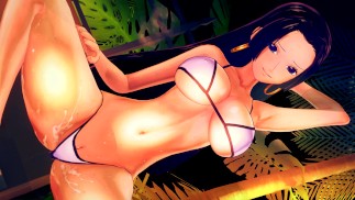 Нами, Боа Хэнкок, Ута и Ямато трахаются с Луффи с Спермой в Жопе - One Piece Hentai Compilation