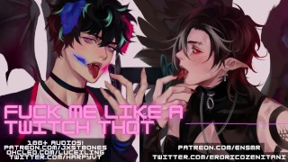 Scopami come una e-girl di Twitch / Hentai Neko Boy Ahegao || Audio NSFW e ASMR Dirty Talk