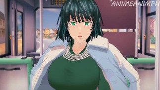 Pieprzony Fubuki od One Punch Man Do Creampie - Anime Hentai 3D Bez Cenzury