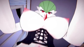 Покемон - Futa Gardevoir приглашает тебя на секс-сессию | Женщина-Тейкер от первого лица