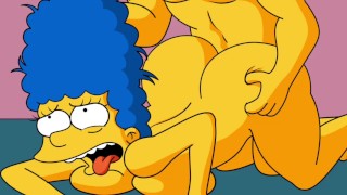 MARGE NEUKT HARD DE SIMPSONS PORNO