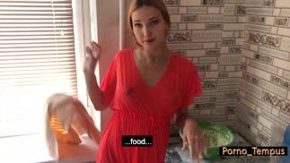Změna na dluh. Ruská manželka podvádí, když je manžel v práci-porno_tempus