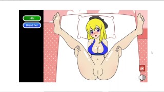 ルール34絶叫アニメの女の子ファックマシーン