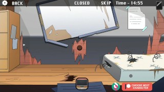 HoleHouse v0.1.24セックスゲームベルマデイズ座っている男にペニスを指で触れる