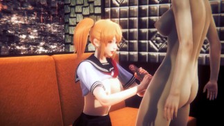 Hentai Uncensored 3D - Lisa with Futanari Sex Part 2