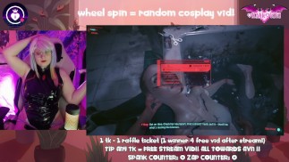 Lucy {Edgerunners} Juega Cybperpunk 2077 ~ Transmisión en vivo de Manyvids