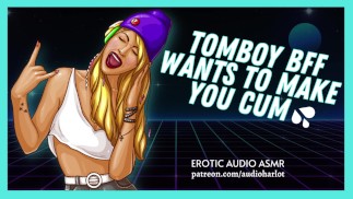 Tomboy cachonda quiere hacerte correrte