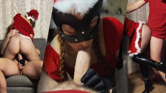 Feliz novo ano sexy e sujo com MyRedFoxGirl