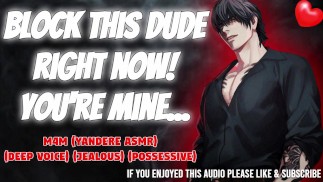 Geloso Yandere prende il tuo telefono e ti rivendica il suo... [Baci] [Molto piccante!!] [Yandere ASMR]