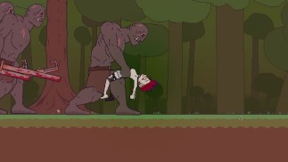 Pixel Baddy es criado y la mente rota por una enorme polla orco