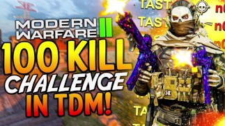 Modern Warfare 2: 1 ЧЕЛОВЕК ПОЛУЧАЕТ ВСЕ 100 УБИЙСТВ В КОМАНДНОМ БОЮ НАСМЕРТЬ! (MW2 One Man Army Challenge)