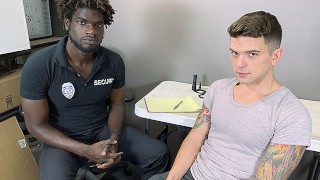Muscular Officer Devin Trez Fucks Tattooed Baddie Dakota Payne's Tight White Asshole - YoungPerps