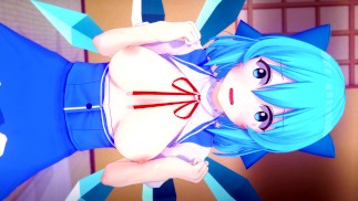 FAZENDO ISSO COM CIRNO 🥵 TOUHOU HENTAI