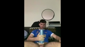 str8 Chlapec Bere Dildo Do Zadku A Šuká Fleshlight