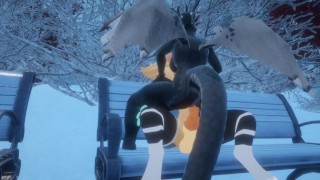 Besta de vime cria Cute Dragoness