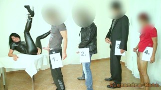 Die Sperma-Party! Grenzenloses Fickdate mit der Latex-Schlampe! Wenn du hier nicht sprühst, ist es dein eigener Faul