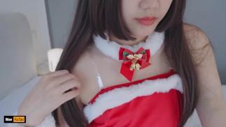 Vrolijk kerstfeest! Laat mij je kerstcadeau zijn ~