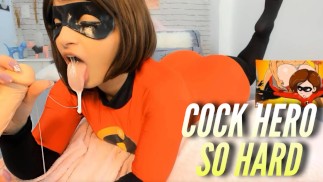 COCK HERO HARD branler jeu cosplay sexy taquiner et vous excitant tellement ESSAYEZ DE NE PAS JOUIR