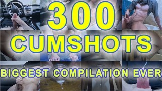300 CUMSHOTS KOMPILACE - Největší Cumpilation vůbec