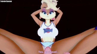 Hentai POV Pés Space Jam Lola Bunny