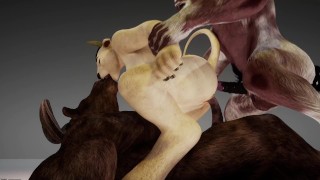 Cow Girl x Minotauros 3D